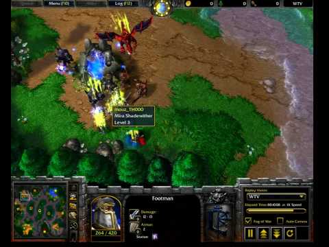 wc3 Shoutcast Mouz Th000 vs Remind on Secret Valley 2of2