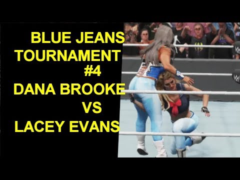 WWE 2K19 Blue Jeans Tournament #4 - Dana Brooke vs Lacey Evans