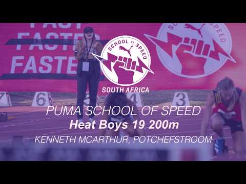 Heat 2 of 2 Boys 19 200m