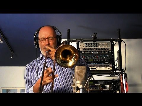 How I overdubbed all the alto trombone parts on Roads Less Traveled