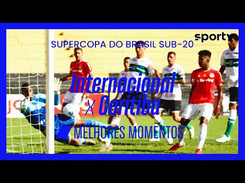 INTERNACIONAL 1 X 0 CORITIBA | MELHORES MOMENTOS | SUPERCOPA DO BRASIL SUB-20 2021 | sportv