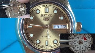 Trying to FIX a Faulty 1980 Lady's Seiko Automatic Watch (2906 Movement)