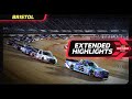 Weather Guard Truck Race on Dirt at Bristol Motor Speedway | Truck Series Extended Highlights