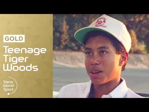 14-Year-Old Tiger Woods on Trans World Sport