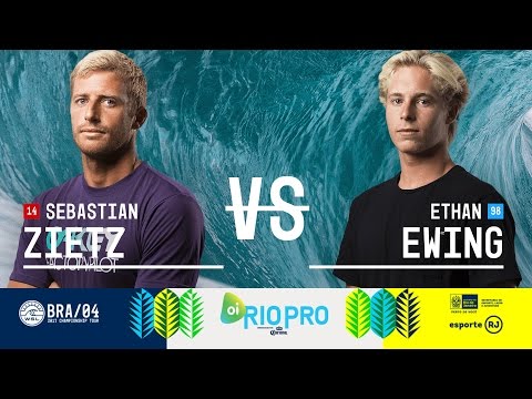 Sebastian Zietz vs. Ethan Ewing - Round Two, Heat 6 - Oi Rio Pro 2017