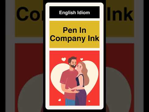 Don't Dip Your Pen In Company Ink- Idiom