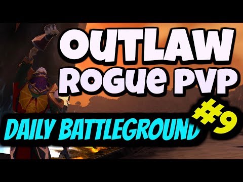 WoW 8.0.1 | BFA Pre Patch | Outlaw Rogue PvP | Random Battleground #9