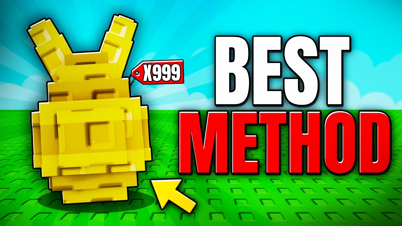 *NEW* BEST METHOD To Get INFNITE GOLDEN EGGS FAST! (Grow a Garden)