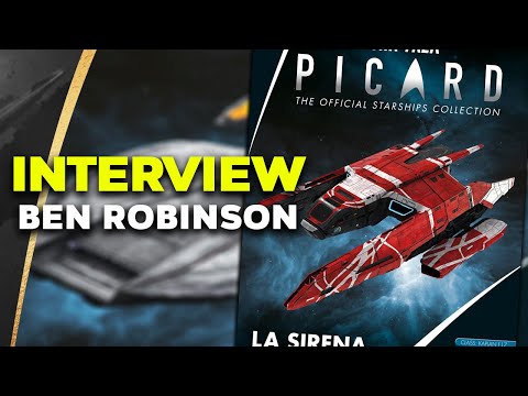 Star Trek Picard Starships, Giant Enterprise-D & More - Interview with Ben Robinson!