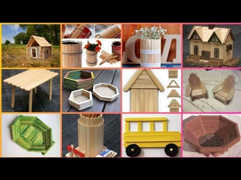 Ice cream stick craft ideas | creative use of ice cream stick |