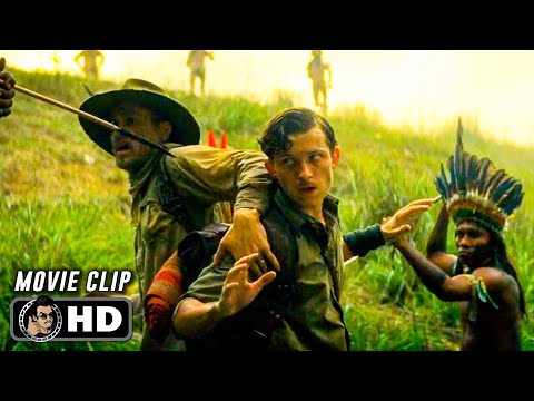 Contact With Natives Scene | THE LOST CITY OF Z (2016) Movie CLIP HD