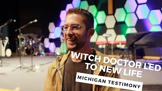 RADICAL MISSION TRIP LEADS TO MINISTRY CHANGE | students in Michigan lead a witch doctor to Christ!