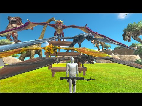 Jurassic World Evolution Camping 71 - Hunting for Dragons and Dinosaurs in the Desert Island ARBS