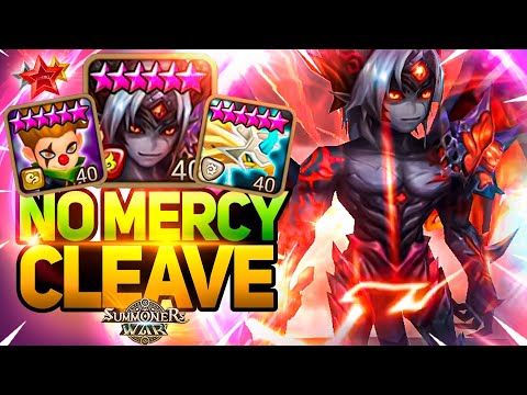 NO MERCY Cleave Team with Bael, Eludia and Lushen - Summoners War