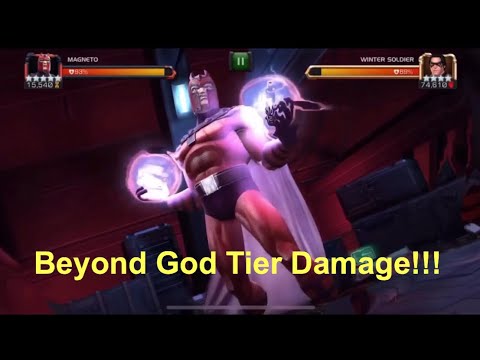 INSANE Magneto Buffed Gameplay! Marvel Contest Of Champions