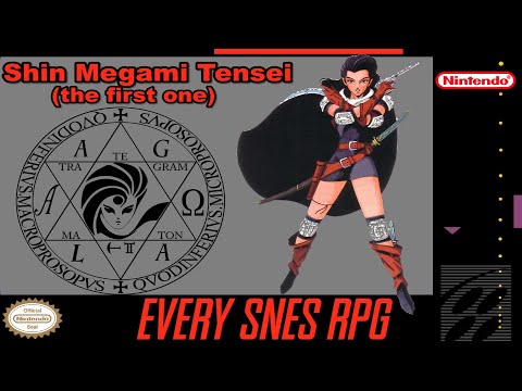 The Shin Megami Tensei "review" | Jason Graves | EVERY SNES RPG #8