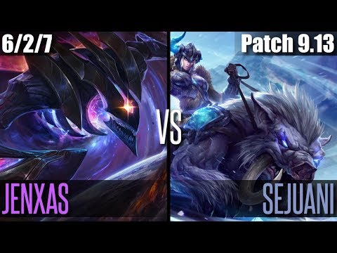 JENXAS KHA'ZIX vs SEJUANI | EUW Master | Patch 9.13