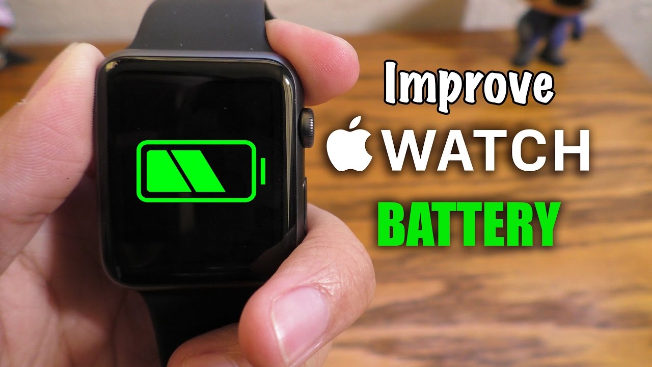 Improve Apple Watch battery life (Tips & Tricks)