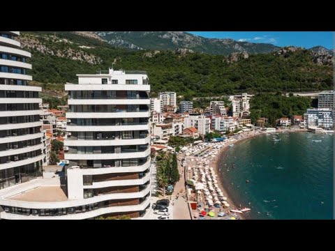 Rafailovići plaža(beach)🏖🏊‍♂️🚤🪂🇲🇪Montenegro