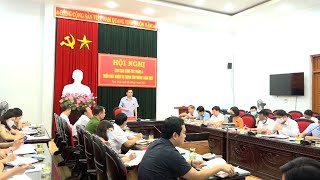 Hội nghị giao ban công tác tháng 4, triển khai nhiệm vụ trọng tâm công tác tháng 5, năm 2022