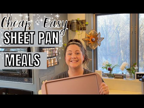 Easy One Pan Meals | Sheet Pan Chicken and Veggies Recipe