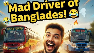 Bangladeshi Gamer Overtakes Buses Like a MAD Driver! 😎💨 | Rashed ThePro