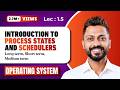 L 1 5 Process States In Operating System Schedulers Long Term Short Term Medium Term