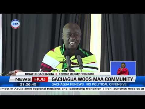 Rigathi Gachagua hosts the MAA community fortifying pursuit ahead of the 2027 elections