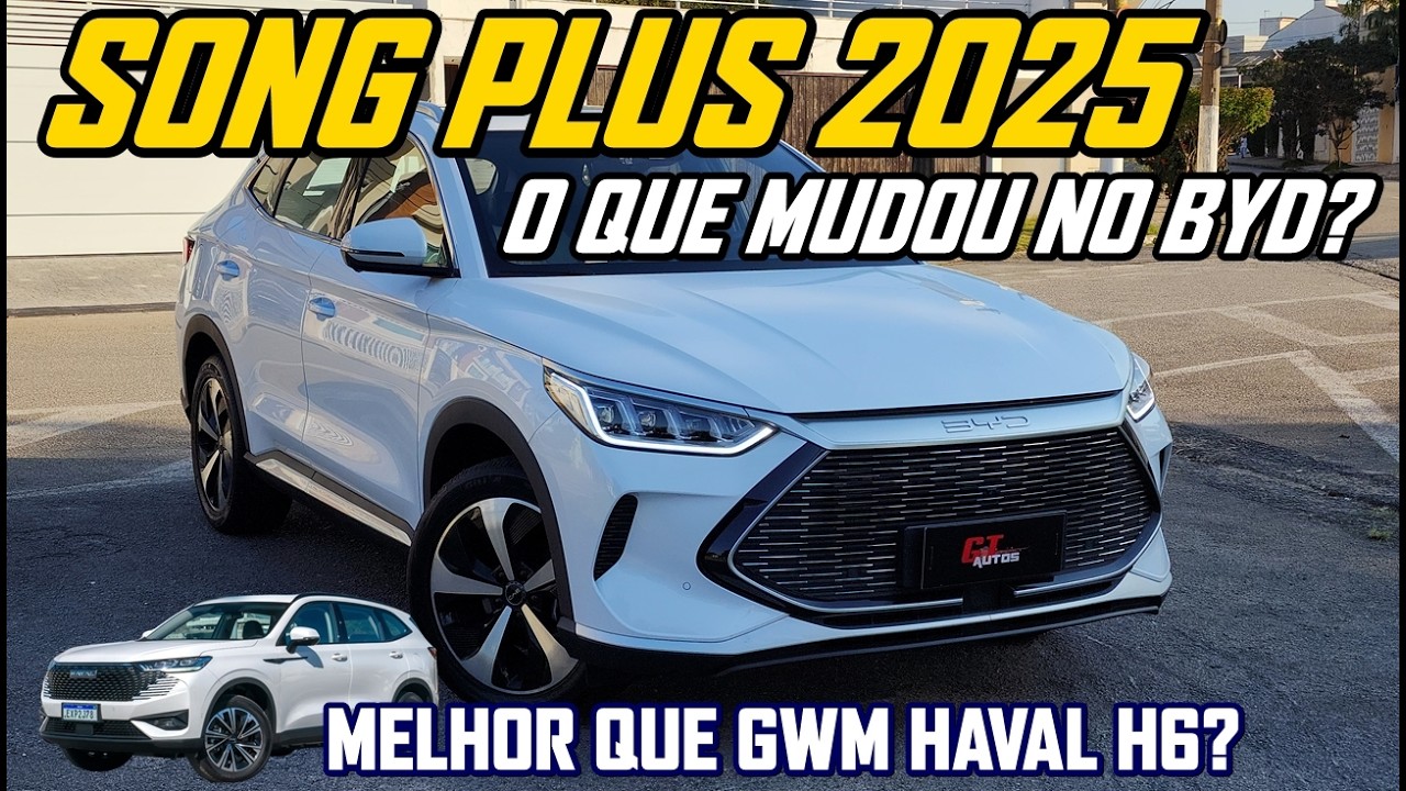 BYD Song Plus 2025: ficou mais caro e melhor ou pior? O melhor SUV híbrido? Avaliação completa!