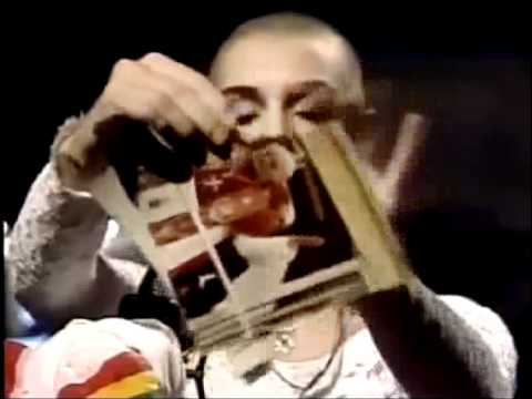 Sinead O'Connor ripping Pope picture - Fight the real enemy