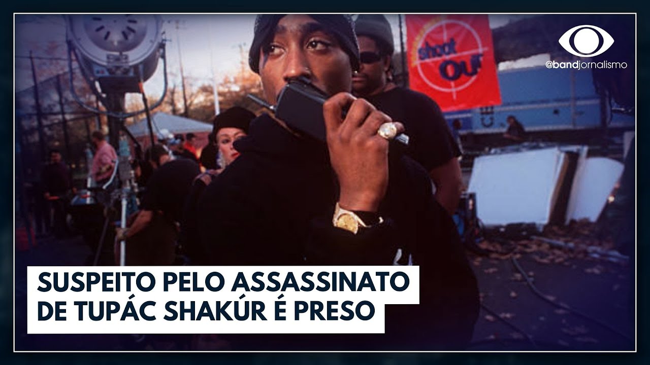 Suspeito pelo assassinato do rapper Tupác Shakúr é preso | Jornal da Band