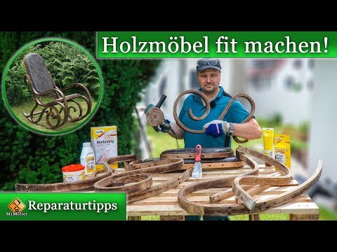 Alte Möbel abschleifen und neu lackieren | abbeizen, spachteln, lasieren & lackieren - Molto