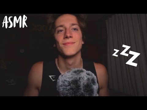 ASMR for sleep || soft ear to ear whispers, mic scratching, up close attention 😴