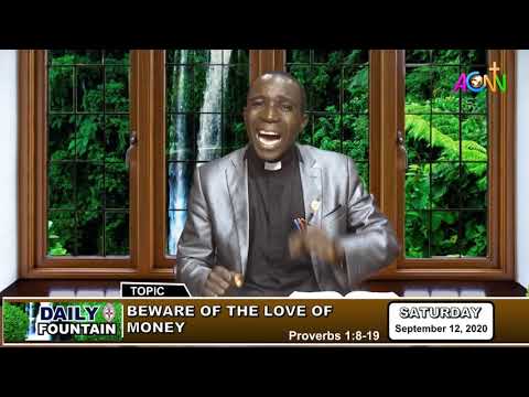 DAILY FOUNTAIN DEVOTIONAL GUIDE FOR 12 SEPTEMBER 2020 - THE REV'D SABO ADO YUSUF