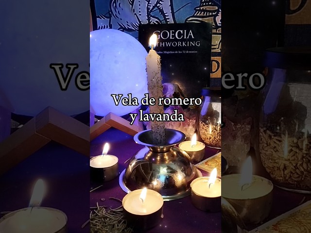 Vídeo relacionado con VELÓN DE ROMERO aumenta la videncia, equilibra los chakras) planta Wicca
