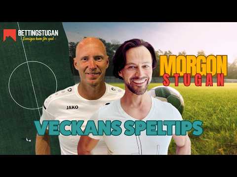 📺 Morgonstugan v8 2026 » CL & Svenskkoll » 🧨 Nya speltips levererade av Harrysson & Campione