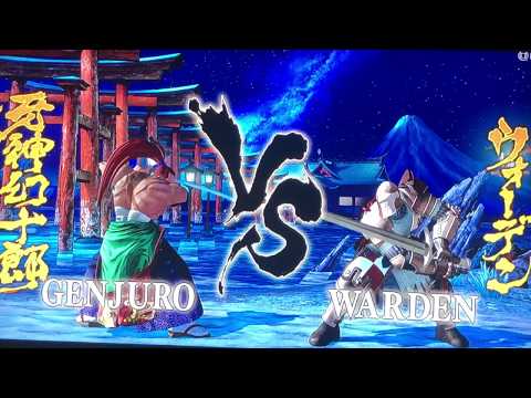 Samurai Shodown (2019) Genjuro bs Warden
