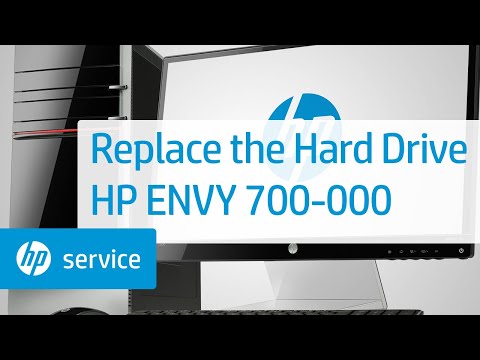 Replace the Hard Drive | HP ENVY 700-000 Desktop PCs | HP Support