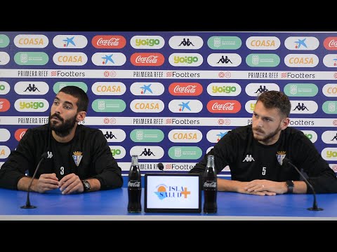 Rueda de prensa de Sergio Ayala y Martí Crespí tras el #SFCDSanluqueño