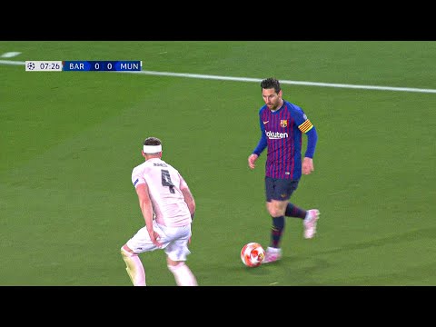Lionel Messi vs Manchester United (Home) 2018-19 HD 1080i (English Commentary)