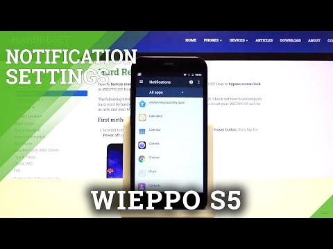 How to Customize Notifications in WIEPPO S5 – Application Notifications