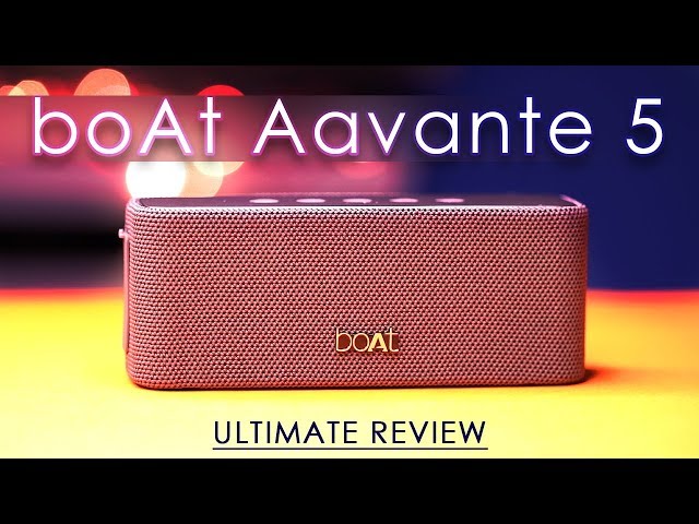 boAt Aavante 5 - THE REVIEW: Premium Look & Bold Sound
