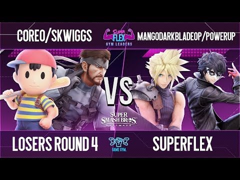 SuperFLEX: Gym Leaders - Coreo/Skwiggs v  MangoDarkBladeOP/Efficiency | PowerUp
