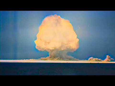 Trinity Test Clear Footage | Oppenheimer's Bomb | Color 4K UHD
