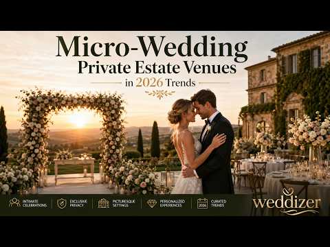 Micro-Wedding Estate Venues in 2026: The Luxury Wedding Trend Everyone Is Choosing!