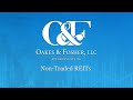 If you or someone you know has been victimized by Non-Traded REITs, contact Oakes & Fosher today for a free consultation.