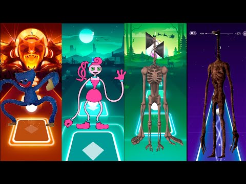 Huggy Wuggy VS Mommy Long Legs VS Siren-Heade VS Light Head | HORROR SONG -HORROR BATTLE