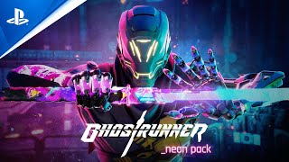 PlayStation Ghostrunner - Neon DLC Launch & Wave Mode Update Trailer | PS4 anuncio