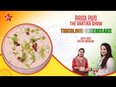  Easy Try Colour Cheese Cake | Independence Day  Reena Agrawal #viral #festival #easy #cooking