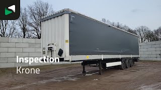 Krone SD APK 09-26 curtain side semi-trailer | Image 4 - Autoline